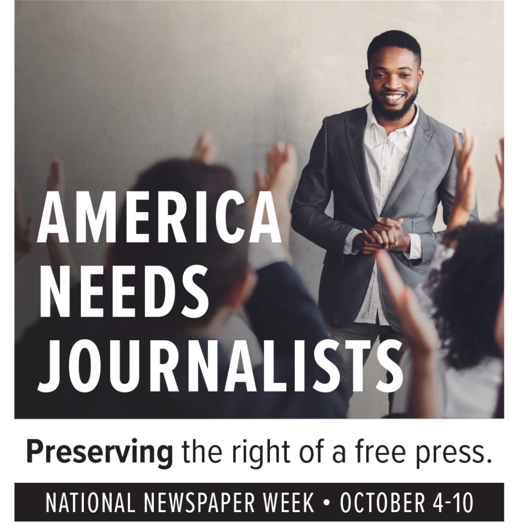 National Newspaper Week October 4 10th 2020 